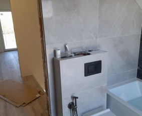 Plytelių klijavimas - Vidaus apdailos darbai - 1