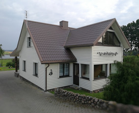 Mūriniu fasadų dažymas. Angaru ir sandėlių dazymas / GINTARAS K / Darbų pavyzdys ID 2791627