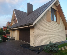 Mūriniu fasadų dažymas. Angaru ir sandėlių dazymas / GINTARAS K / Darbų pavyzdys ID 2791631