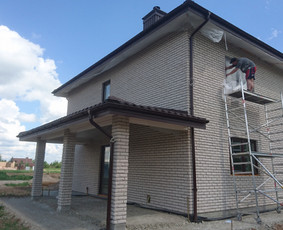 Mūriniu fasadų dažymas. Angaru ir sandėlių dazymas / GINTARAS K / Darbų pavyzdys ID 2791643