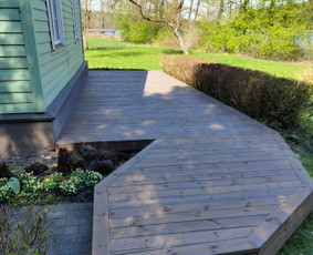 Terasų įrengimas - Staliaus darbai, stogo dengimo, renovacijos darbai - 3