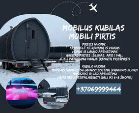 Mobili pirtis! Mobilus Kubilas! Nuoma Alytuje / Mobili pirtis! Mobilus Kubilas! / Darbų pavyzdys ID 2796901