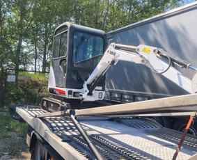 Mini Ekskavatoriaus, Bobcat nuoma su operatoriumi! / MB Malvesta / Darbų pavyzdys ID 2796955