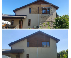 Fasadu dažymas,mediniai fasadai,dažymo darbai. / Gediminas / Darbų pavyzdys ID 2797399