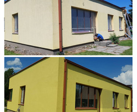 Fasadu dažymas,mediniai fasadai,dažymo darbai. / Gediminas / Darbų pavyzdys ID 2797413
