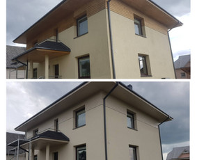 Fasadu dažymas,mediniai fasadai,dažymo darbai. / Gediminas / Darbų pavyzdys ID 2797421