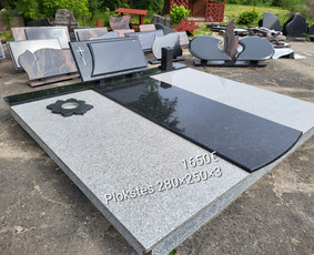 Paminklai,granito plokštės kapams. / Vilkmena / Darbų pavyzdys ID 2801305