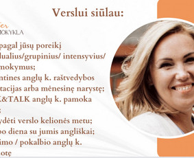 Profesionalios ir interaktyvios anglų kalbos pamokos - Verslo anglų kalbos kursai - 1 Verslo anglų kalbos kursai - Profesionalios ir interaktyvios anglų kalbos pamokos - 1