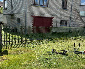 Apleistų sklypų tvarkymas - Teritorijų tvarkymas trimeriu, traktoriuku, žoliapjove ir kt - 1