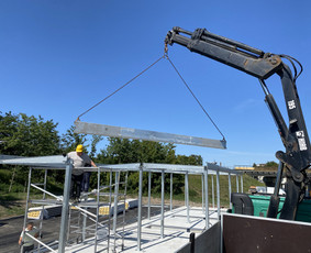 Fiskaro nuoma - Krovinių pervežimas / fiskaro krano manipuliatoriaus nuoma - 2