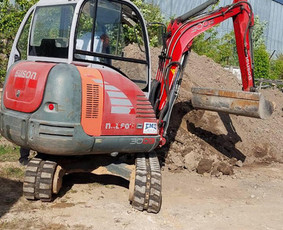 Statybos darbai - Eskavatorius 3.2t. Kasimo darbai. Biriu kroviniu - 2