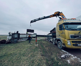 Fiskaras krovinių pervežimas kranas manipuliatorius tralas / Uab Audkasta / Darbų pavyzdys ID 2806711