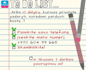 Nekilnojamojo turto brokeris Vilniuje / Artur Bogdevič / Darbų pavyzdys ID 511041