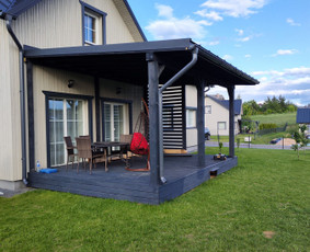 Karkasiniai statiniai, stoginės ir pavėsinės, terasos / Old Modern / Darbų pavyzdys ID 2808039