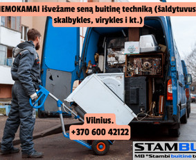 Krovinių pervežimas ir užnešimas Vilniuje / MB "Stambi buitinė technika" / Darbų pavyzdys ID 2810527