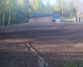 Mini krautuvo ir ekskavatoriaus nuoma. Vejos įrengimas / MB JUSTEIRA / Darbų pavyzdys ID 2810663