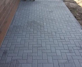 Trinkelių klojimas, bortų statymas / AM Statybų Grupė / Darbų pavyzdys ID 2810861