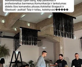 Barmenai ir mobilus baras / Open Baras / Darbų pavyzdys ID 2813859