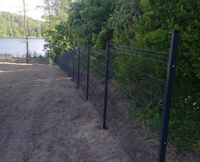 Montuojam segmentines ir metaliniu tvoralenčių tvoras / Arvydas / Darbų pavyzdys ID 2815287