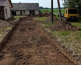 Mini ekskavatoriaus,mini krautuvo,savivarčio pasl. - Statybos darbai - 2 Statybos darbai - Mini ekskavatoriaus,mini krautuvo,savivarčio pasl. - 2