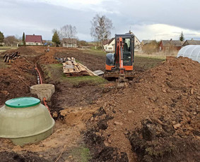 Mini ekskavatoriaus nuoma - Mini ekskavatoriaus,mini krautuvo,savivarčio pasl. - 3