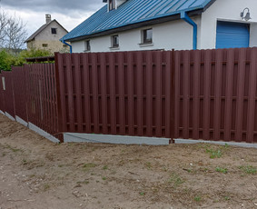 Metalinės tvoros - Tvoru ir Vartu Statymas - 4