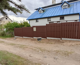 Metalinės tvoros - Tvoru ir Vartu Statymas - 2