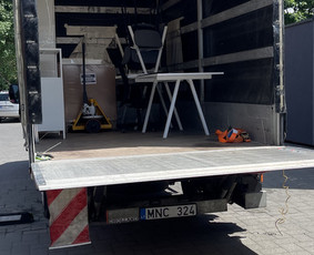 Krovinių pervežimas, perkraustymas.mikroautobusai su liftais / MB DYAUTO / Darbų pavyzdys ID 2819143
