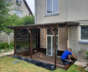 Terasos ,fasadai,stogai,tvoros ir kiti darbai / STATYBŲ DARBAI / Darbų pavyzdys ID 2819315