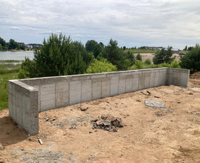 Betonavimo darbai, atraminės sienelės, pamatų liejimas. - Atraminės sienelės - 2 Atraminės sienelės - Betonavimo darbai, atraminės sienelės, pamatų liejimas. - 2
