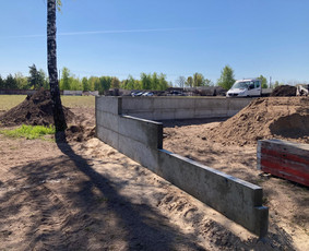 Betonavimo darbai, atraminės sienelės, pamatų liejimas. - Atraminės sienelės - 4 Atraminės sienelės - Betonavimo darbai, atraminės sienelės, pamatų liejimas. - 4