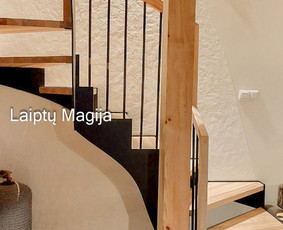 Aukščiausios kokybės laiptų ir turėklų projektavimas, gamyba / Laiptų Magija / Darbų pavyzdys ID 2821213