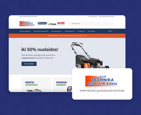 #1 Svetainių ir el. parduotuvių kūrimas, Seo, dizainas / MB EDVIS / Darbų pavyzdys ID 2823039