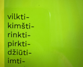 Pagalba būsimiems ir esamiems pradinukams / Edita Vitkienė / Darbų pavyzdys ID 2825793