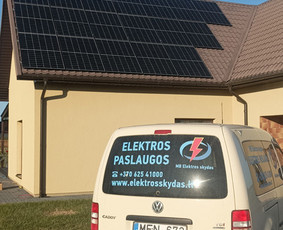 Eso rangovo aktai, el.instaliacija ir priežiūra / MB Elektros skydas / Darbų pavyzdys ID 2825915