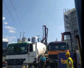 Betonavimo darbai, betonavimas - Cfa polių grežimas. Pamatai, laiptai. - 1