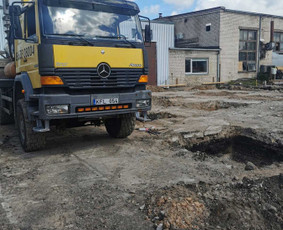 Tvoros pamatai, betonavimas - Cfa polių grežimas. Pamatai, laiptai. - 4