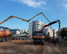 Betonavimo darbai, betonavimas - Cfa polių grežimas. Pamatai, laiptai. - 4