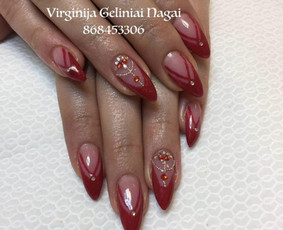 Gelinis Lakavimas,priauginimas,korekcija, pedikiuras / Virginija / Darbų pavyzdys ID 2826791