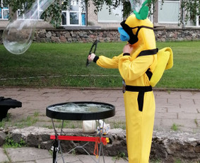 Muilo burbulų šou - Animatoriai Jūsų šventei / Baltoji meška/ Šventinė įranga - 3