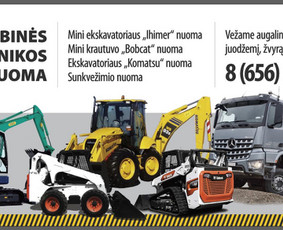 Statybines Technikos Nuoma, Bobcat Nuoma / UAB BUKOMA / Darbų pavyzdys ID 2828085