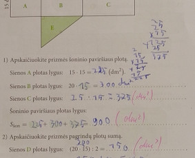 Matematikos korepetitorė (5-8 klasių) nuotoliniu būdu - Pagalba matematikos namų darbuose - 1 Pagalba matematikos namų darbuose - Matematikos korepetitorė (5-8 klasių) nuotoliniu būdu - 1