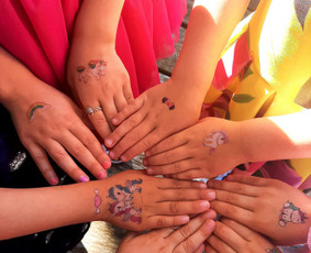 Laikinos tatuiruotės vaikams - Kalėdų Senelis ir Nykštukė - 3