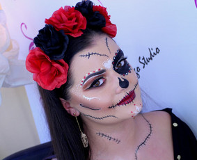 Grimas Halloweenui