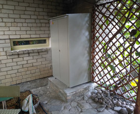 Šildymas dujų balionais, balionų sistemos montavimas, dujinio katilo prijungimas prie sistemos nuo 500€