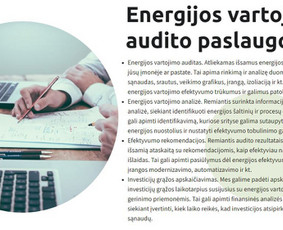 Energijos vartojimo auditas - Energijos vartojimo auditas - 4 Energijos vartojimo auditas - Energijos vartojimo auditas - 4