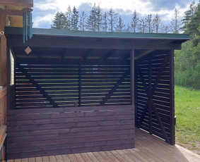 Karkasiniai namai, stoginės, terasos, pavesines, apdaila / Stonama / Darbų pavyzdys ID 2836397