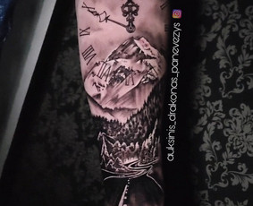 Tatuiruotės, auskarų vėrimas / "Auksinis drakonas" tatuiruočių meno studija / Darbų pavyzdys ID 2838367