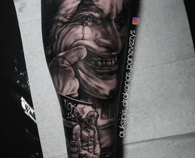 Tatuiruotės, auskarų vėrimas / "Auksinis drakonas" tatuiruočių meno studija / Darbų pavyzdys ID 2838375