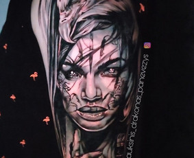 Tatuiruotės, auskarų vėrimas / "Auksinis drakonas" tatuiruočių meno studija / Darbų pavyzdys ID 2838379